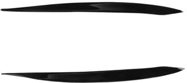 YBDFCBF Auto Scheinwerfer Augenbrauen Augenlid Klavier Schwarz Aufkleber Kompatibel for VW Golf 7Mk 2013-2018 7,5 Glanz Auto Innen Zubehör