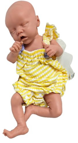 18 Inch Realistic Reborn Baby Dolls Super Soft Platinum Silicone Newborn Girl Toy for Baby Child (Twin-B,#03)