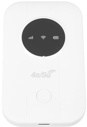 Router 5G con Slot per Schede SIM, Hotspot Mobile da 300 Mbps Connetti Fino a 10 Dispositivi, Modem 5G per Viaggi di Lavoro in Viaggio