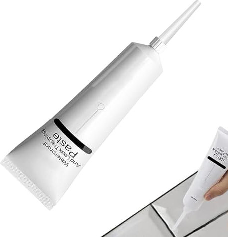 Shower Sealant, Waterproof Sealant, Waterproof Paint, Water Sealant,150ml Strong Leak Stop Bathroom Sealant,Waterproof Agent Glue, Waterproof Insulating Coating For Bathroom, Shower Repair