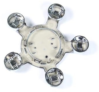 ZCJBLC 4 Stück Auto Radkappen, für Audi A3 A4 A5 A6 A7 A8 S4 S6 Wheel wasserdichte Staubkappen Reifenaußendekorations-Radnabenabdeckungen,A