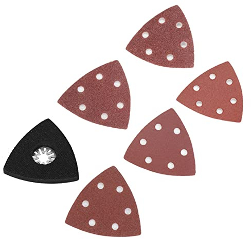 101PC Sandpaper Set for -Soscillating Multi -tool -Completion of Grinding Blades -Professional Metal Polishing Accessories for Grinding -90 -mm Leaves -for -Thusiasts and Professionals