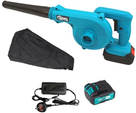 Cordless Vacuum: Electric Blower & Mulcher, Easy Outdoor Cleaning | RECHARGED -Dard Handheld -Blatt -Vakuum, 20 -V Battery -Garden -Vac, Easy Debris Suction for Leaves, GR