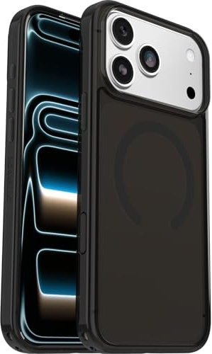 OtterBox Symmetry Clear MagSafe Case for iPhone 17 Pro Max, Black | Shockproof, Drop-Proof, Protective Thin Case, 3x Tested to Military Standard