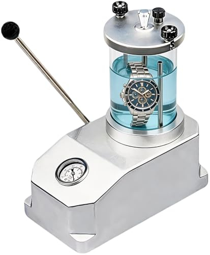 Mocoli Tester Impermeabile Per Orologi, Tester Di Pressione Subacquea Per 2 Orologi Per Orologiai E Riparatori Intervallo Di Prova Della Pressione Dell'Aria 0,3-0,6 Mpa