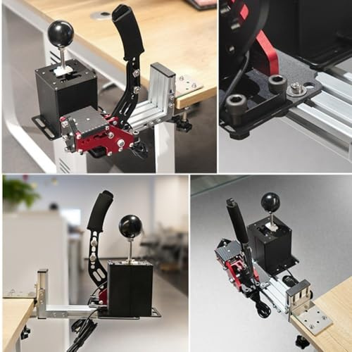 NINMORTH PC Racing Handbremse, USB-SIM Racing E Bremse für Assetto Corsa Dirt Rally WRC (blau)