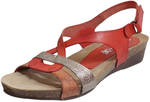 Xapatan, 9105 marieta, Femme Nu-pied Orange - 40 EU