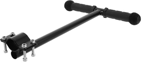 Kinderwagen Griffverlängerung für Eltern, 3cm Rohrdurchmesser, Schwarz | Befestigung für Kinderwagen und Wagen, Ergonomischer Halt, Rutschfeste Oberfläche, Leichtes Kunststoff Stahl Design