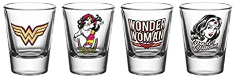 GB eye Ltd Wonder Woman, 60 's Pop, Schnapsgläser, verschiedene