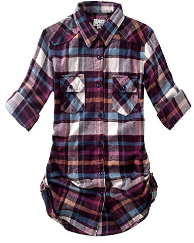 Match Chemise Blouse Manche Longue à Carreaux pour Femme 2021 Checks#18 Medium (FR 40)