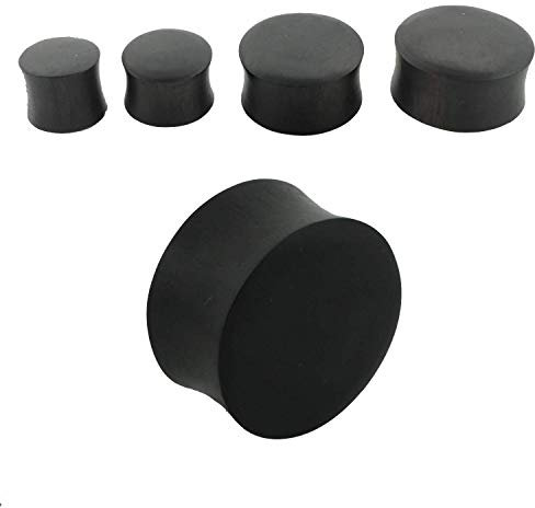 Plugs Holz Double Flared 2er Set Piercing Ohrdehner Ohrplug 3mm