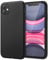 JETech Silicone Case for iPhone 11 (2019) 6.1-Inch, Silky-soft touch Full-Body Protective Case, Shockproof cover with Microfiber Lining (Black)