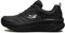 Skechers D'lux Walker Infinite Motion, Zapatillas Mujer, Black Leather Mesh Trim, 37 EU