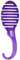 Wet Brush Shower Detangler Brush - Purple Glitter By For Unisex - 1 Pc Hair Brush