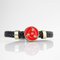 PU Armband mit Sharingan Symbol für Ninja Cosplay