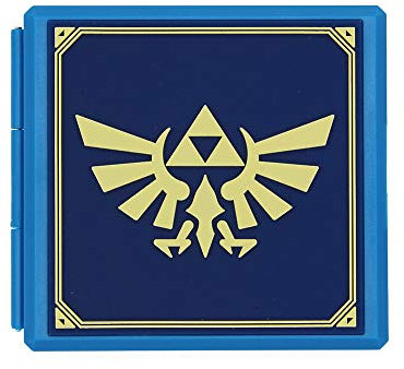 CellDesigns Cartoon Game Memory Card Case Compatible with Nintendo Switch (Royal Crest)