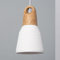 LEDKIA LIGHTING - Pendelleuchte Retilles | Elegantes Design | Einstellbare Länge | E27 Fassung für LED | Vielseitige Anwendungen | Esszimmer, Küche, Büro, Weiß, Keramik