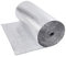Isolation Thermique en Film Aluminisé 1,0x20M, Aluminisé Double Face 4mm Épaisseur, Résistant pour Réflecteur radiateur de Chaleur, Protéger Contre Froid Idéal pour Fenetre, Voiture et Radiateur
