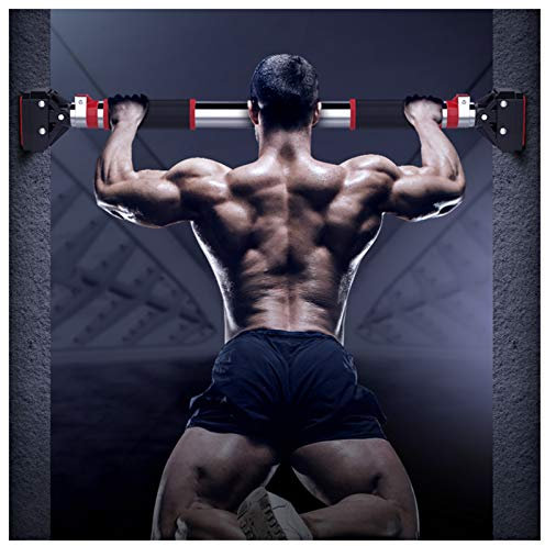 NENGGE Klimmzugstange Flexibel Türreck Ohne Bohren Multifunktional Klimmzugstange Türrahmen Ohne Schrauben Zuhause Verstellbare Reckstange Indoor mit Verriegelungsmechanismus, bis 400kg,110/135CM