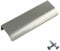 M4TEC Bar Kitchen Cabinet Door Handles Cupboards Drawers Bedroom Furniture Concealed Finger Edge Pull Handle for Wardrobe & Bedroom Cabinet Hardware Chrome. VD3 Series: 160 mm Pack of 10