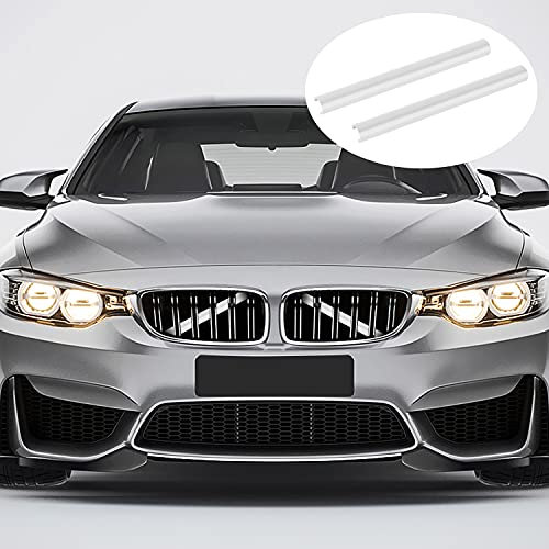 Merisny Frontgrilleinsatz Zierleisten für BMW Zubehör, 7 Farbe M Sportstil Grillstreifen Passend Kompatibel für BMW F20 F21 F22 F23 F30 F31 F32 F33 F34 F36 F44 F45 F46 G11 G12 G30 G31 G32 G38 GT