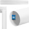 KOTARBAU® Lüftungsrohr 1000 mm Rundkanal ⌀ 150 mm Rundrohr Weiß PVC Rundrohrsystem