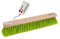 BawiTec Profi Straßenbesen Breite 50cm mit 4-Loch Wechselsystem Elaston-Kunststoff-Borsten neon-grün Besen ohne Stiel Gartenbesen,Kehrbesen,Feger für Garten,Haus,Hof,Werkstatt,Gewerbe und Industrie