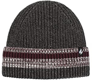 HEAT HOLDERS SOCKSHOP Mens Arran Turnover Stripe Hat Pack of 1