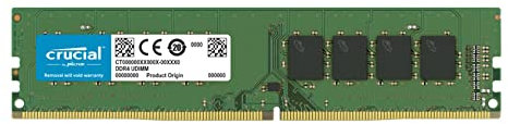 RAM Crucial D4 3200 8GB C22 Tray