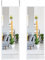 RELAX4LIFE Over Door Mirror, Full Length Body Wall Mounted Mirror with Height Adjustable Hooks, Hanging Door Wardrobe Long Mirror for Bedroom, Dormitory, Living Room and Cloakroom (White)