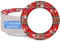 DYLIVeS Tartan Plaid mit Schneeflocke Weihnachten Pappteller, 80 Stück Xmas Dekorative Party Teller Kariert Einweg Urlaub Dinner Teller 22,9 cm Xmas Supplies für Geburtstag Cocktail Weihnachten Party