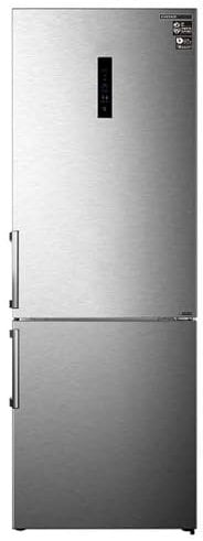 INFINITON | Frigorifico FGC-469WC20XEM | 200 cm de Altura| Clase E| 495 Litros| Ancho 70 cm | Acero inoxidable
