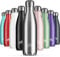 Mont-Clair Trinkflasche Edelstahl - Thermosflasche - BPA-freie - Water Bottle, Edelstahl trinkflasche 750ml - 24h Kalt & 12h Warm - Trinkflasche Auslaufsicher - Silber