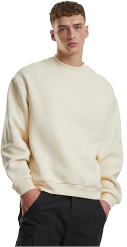 Urban Classics Fluffy Crewneck whitesand, XS