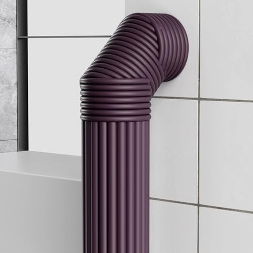 LXRHLIKG Rohrdämmung, Rohrisolierung Schaumstoff für Wasserleitungen im Außenbereich, Isolierung Heizungsrohre für Heizungsrohre, Gasleitungen, Abwasserrohre(Brown)
