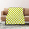 EOMKSE Kuscheldecke Flauschig Decke - weiche warme Fleecedecke 130x150cm als Decke Sofa,Nostalgischer Polka Dots Stil Große Kreise Mädchenhaftes Vintage Runden Muste,Wohndecke oder Couchdecke überwurf