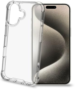 Schutzhülle für Celly iPhone 16, transparent, Marke: Celly - EAN: 8021735210856
