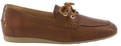 Paul Green Damen - Slipper & Mokassin 1136-099 in braun Glattleder
