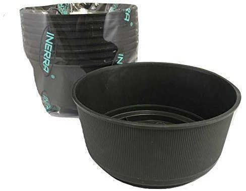 INERRA Green 18cm Bulb Bowl - For Foam and Flower Arrangements Church & Weddings (Pack of 3 Bowls)