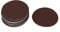 Disques de ponçage 75mm excentrique feuilles de ponçage grain 240 20 pièces