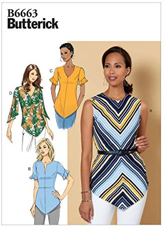 Butterick Pattern B6663A5 Misses' Top