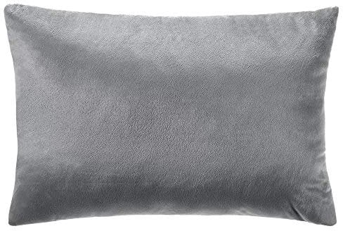 CelinaTex Cuddly Dekokissen 40 x 80 cm grau Nicki Zierkissen dekoratives Sofakissen Kissen Couchkissen