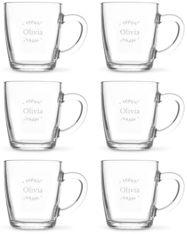 your surprise Taza de té Personalizada - Taza de té con Nombre Grabado: Personalizable con Texto, diseños y Diferentes Tipos de Letras (6)