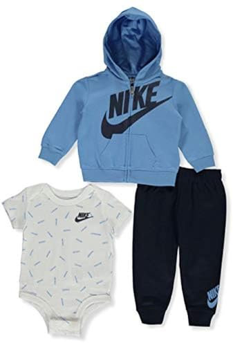 Nike 3 Pac Set Infant Tute Blu 0-3M