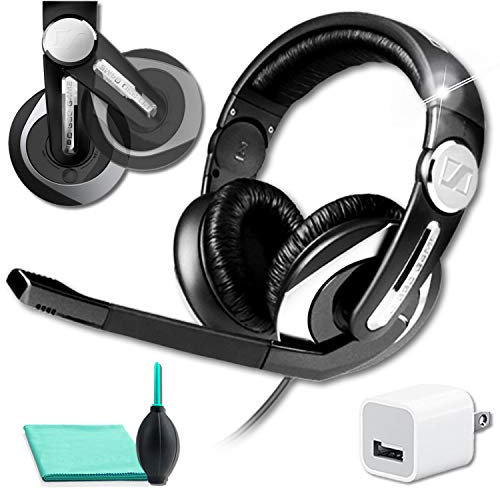 Sennheiser PC 330 Gaming Headset with Noise Canceling Microphone Bundle