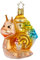 Inge-Glas Anhänger Schneckenhaus - Christbaumschmuck 10cm