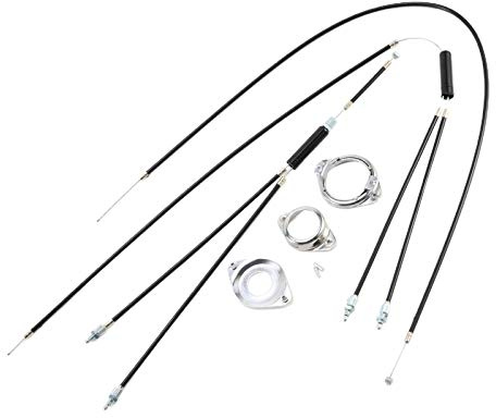 Dickly Ensemble de Boîtiers de Câbles de Frein BMX Gyro Riding Brake Cables