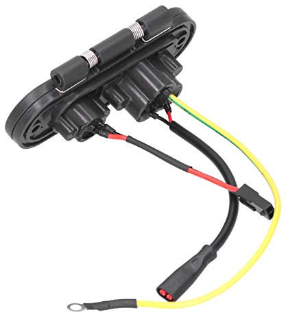 Ladeschnittstelle Staubstecker,Hoverboard ZubehöR, Hoverboard Ersatzteile Ladeanschlussbaugruppe für Elektroroller Staubdichter Stecker Ersatzteil für Ninebot 9 MAX G30