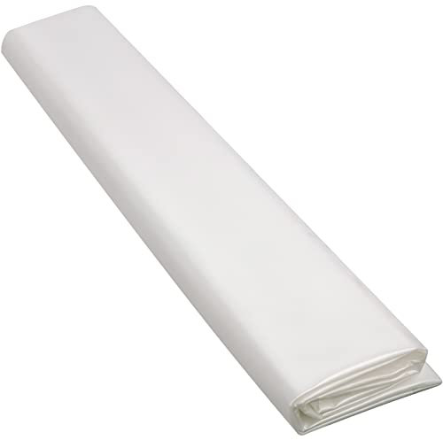 VEVOR Pellicola per Serre Telo di Plastica per Serre Spessore 6 mil, Copertura per Serre 3,7 x 30,5 m, Copertura in Polietilene Trasparente per Serra Agricola Anti-UV per Giardinaggio, Agricoltura