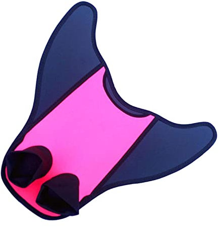 Ykop Meerjungfrauenschwanz Einteilige Flipper Schwimmflossen Schwimmflossen Für Kinder Und Erwachsene Schwimmen Vollfußflosse Monoflosse Für Kinder Und Erwachsene, Rosa